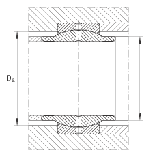關節軸承 GE63-LO, 根據 DIN ISO 12 240-1 標準，需維護